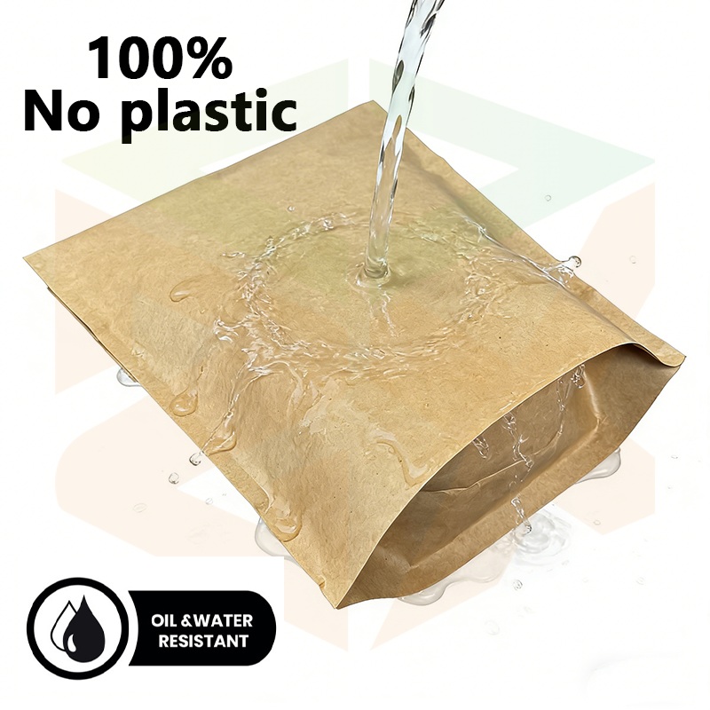 Seolann Zeal X Lógó Saincheaptha Málaí Poist Páipéir Kraft Uiscedhíonach chun Tacú le Pacáistiú Ríomhthráchtála Inbhuanaithe