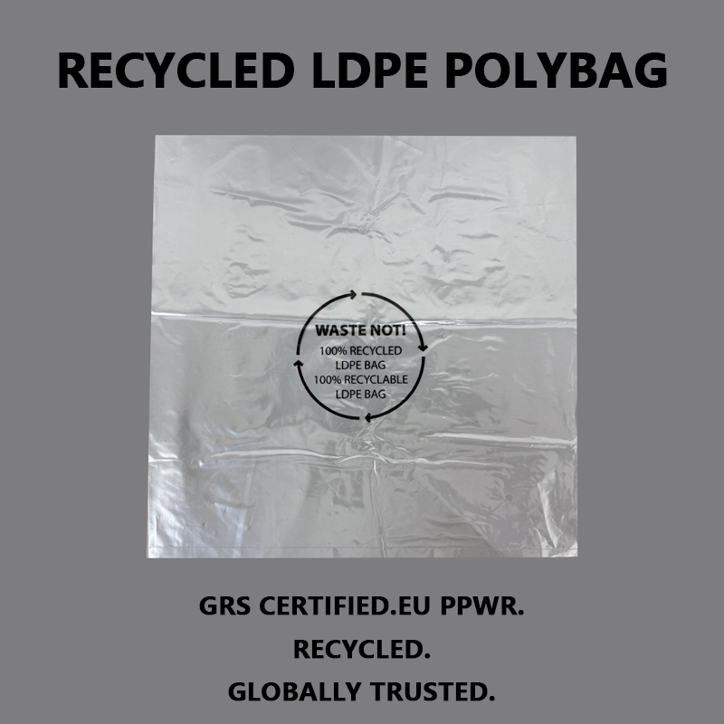 Gnóthachain Polybag LDPE Athchúrsáilte Éileamh de réir mar a Fhásann Éileamh Pacáistiú Inbhuanaithe i gcónaí