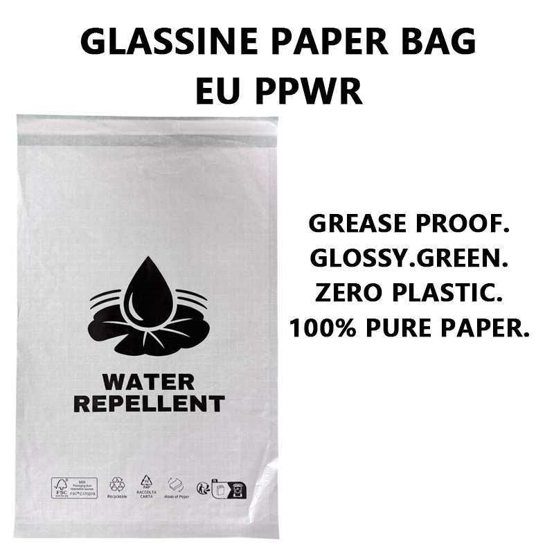 Tugann Zeal X isteach Málaí Páipéir Gloine Repellent Uisce le haghaidh Pacáistiú Saor ó Phlaisteach agus Riachtanais Mhargaidh PPWR an AE