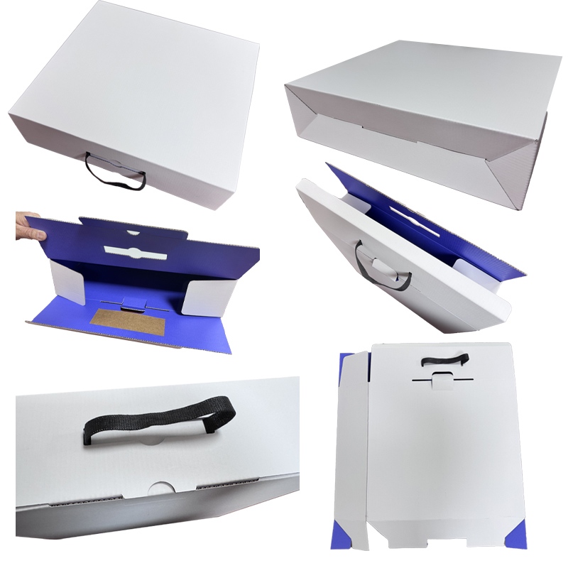 Boscaí pacáistithe páipéir saincheaptha